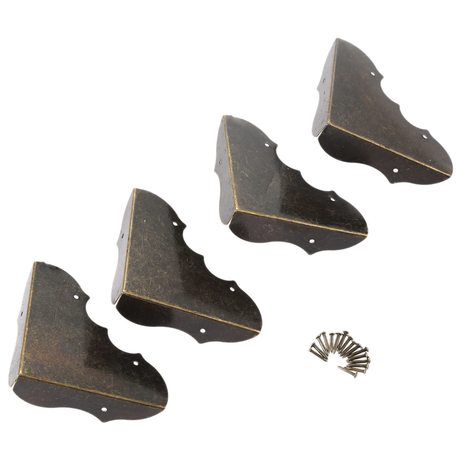 4pcs Corner Decorative Protectors 53*53*16mm Furniture Fittings Antique Corner Bracket Jewelry Wooden Box Feet Leg
4pcs Corner Decorative Protectors 53*53*16mm Furniture Fittings Antique Corner Bracket Jewelry Wooden Box Feet Leg