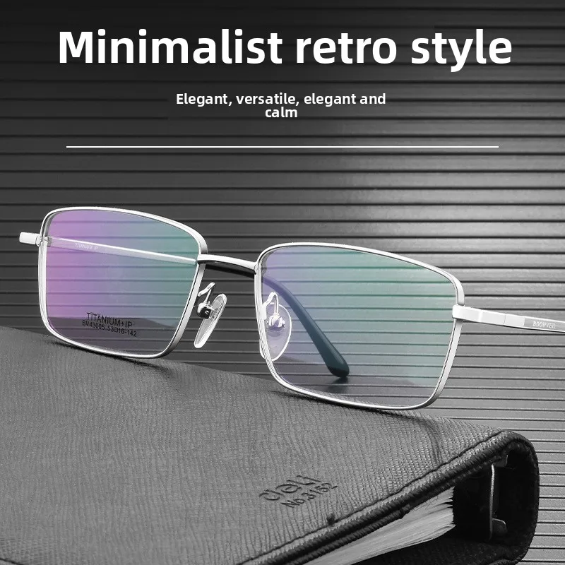 Luxury Titanium Blue Light Glasses Men Business Glasses Clip on Ultra Light Slim Prescription Minimalist Frame Bifocal Glasses
Luxury Titanium Blue Light Glasses Men Business Glasses Clip on Ultra Light Slim Prescription Minimalist Frame Bifocal Glasses