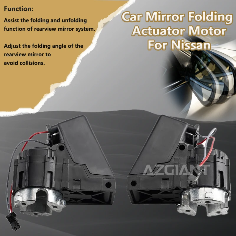 AZGIANT For Nissan Qashqai J10 2006 2007 2008 2009 Car Electric Fold Exterior Mirrors Motor Module high efficiency accessories
AZGIANT For Nissan Qashqai J10 2006 2007 2008 2009 Car Electric Fold Exterior Mirrors Motor Module high efficiency accessories