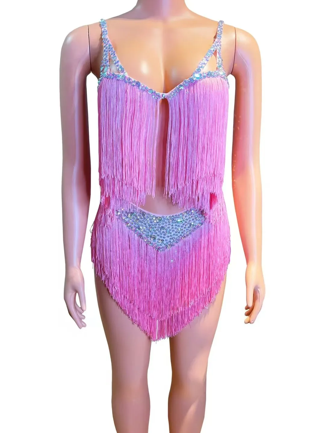 Блестящие AB стразы по индивидуальному заказу, розовое боди с кисточками для женщин, сексуальное танцевальное платье для выступлений, певица, танцовщица, сценическая одежда A906
Блестящие AB стразы по индивидуальному заказу, розовое боди с кисточками для женщин, сексуальное танцевальное платье для выступлений, певица, танцовщица, сценическая одежда A906