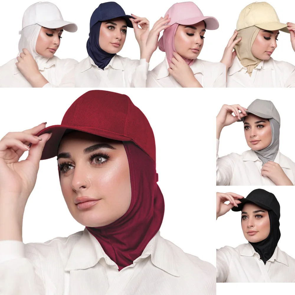 2025 Muslim Sun Hijab Fashion Women's Baseball Hat Headscarf Sets High Quality Ladies Headscarves Wraps Headwrap Bandana Mujer
2025 Muslim Sun Hijab Fashion Women's Baseball Hat Headscarf Sets High Quality Ladies Headscarves Wraps Headwrap Bandana Mujer