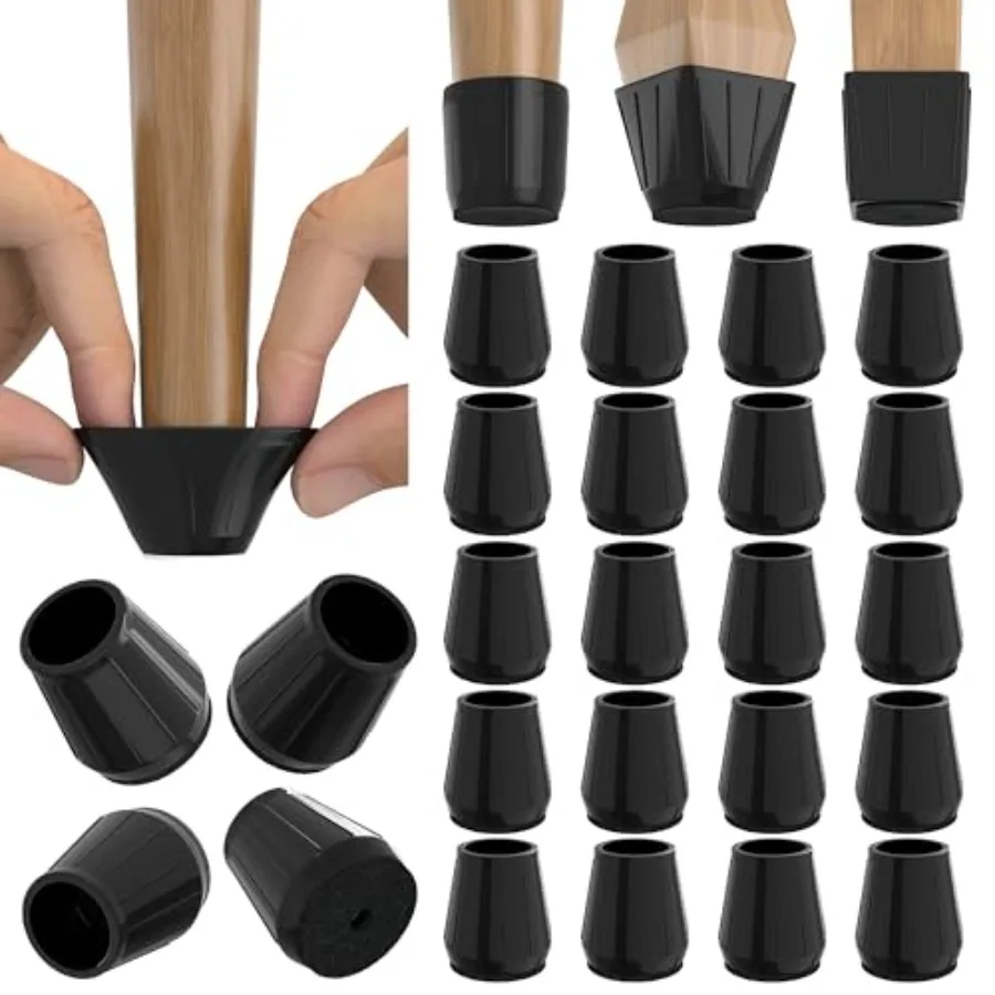 24PCS Extra Small Silicone Chair Leg Floor Protectors for Hardwood Floors, Thicken Rubber Chair Leg Cap Covers, Non Slip Furnit
24PCS Extra Small Silicone Chair Leg Floor Protectors for Hardwood Floors, Thicken Rubber Chair Leg Cap Covers, Non Slip Furnit