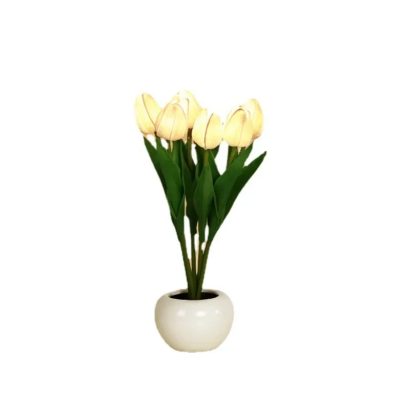 Tulip simulation petal table lamp bedside advanced sense lamp dormitory atmosphere decoration bedroom ornament led night light
Tulip simulation petal table lamp bedside advanced sense lamp dormitory atmosphere decoration bedroom ornament led night light