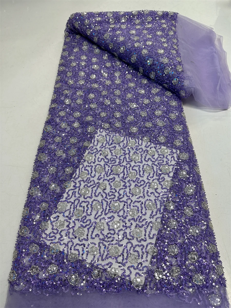 Nigerian Bead Tube Embroidery Lace Fabric, African Sequin, French Tulle, Women Dress Sewing, High Quality, 5Yards, 2024
Nigerian Bead Tube Embroidery Lace Fabric, African Sequin, French Tulle, Women Dress Sewing, High Quality, 5Yards, 2024
