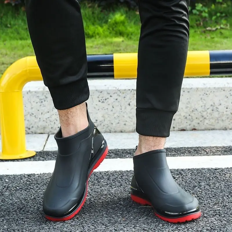 Color Blocking Silicone Winter Chef Kitchen Waterproof Warm Rain Boots for Men Fashion Non-slip Adult Loafers Short Man Shoes
Color Blocking Silicone Winter Chef Kitchen Waterproof Warm Rain Boots for Men Fashion Non-slip Adult Loafers Short Man Shoes