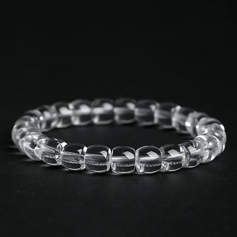 White Transparent Loose Beads Bracelet Men and Women Fashion Versatile
White Transparent Loose Beads Bracelet Men and Women Fashion Versatile