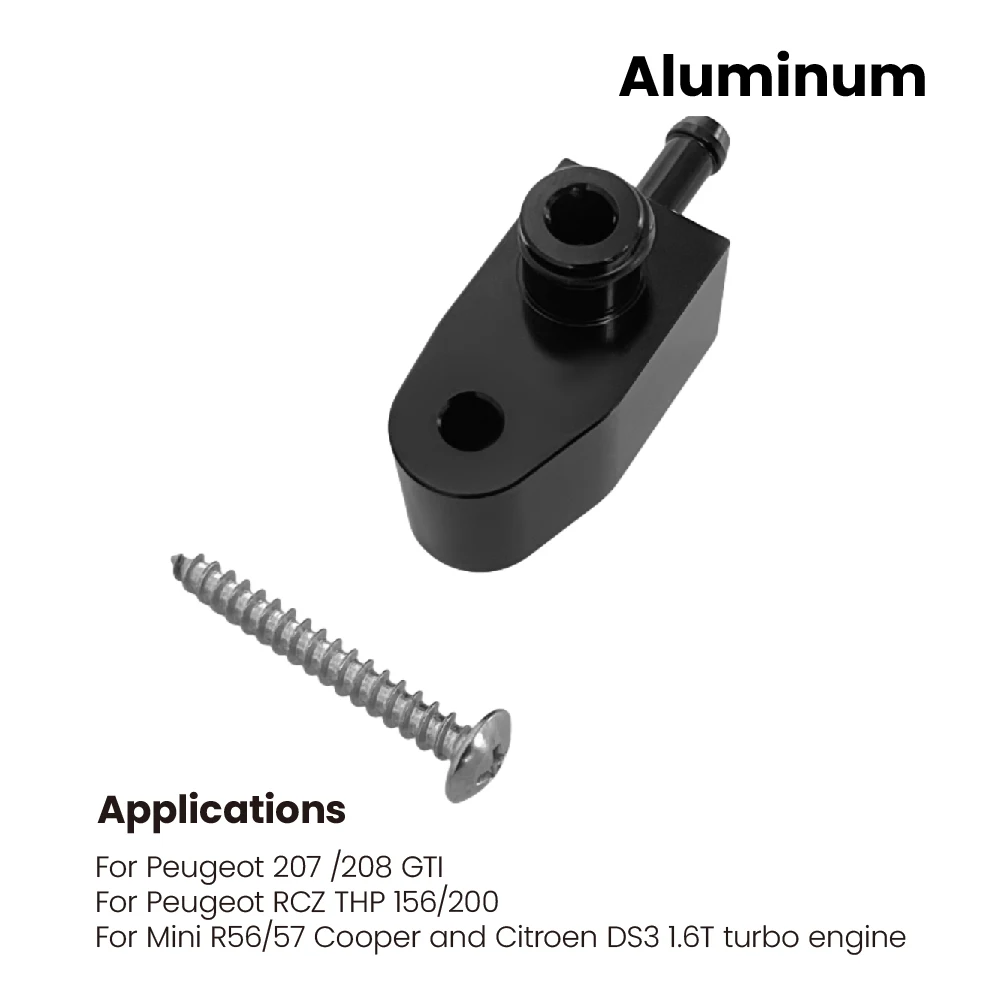 Broyear High Quality Boost Gauge Tap Adaptor For Peugeot 308 & Mini R56/57 Cooper And Citroen DS 5 1.6T Engine Black color
Broyear High Quality Boost Gauge Tap Adaptor For Peugeot 308 & Mini R56/57 Cooper And Citroen DS 5 1.6T Engine Black color
