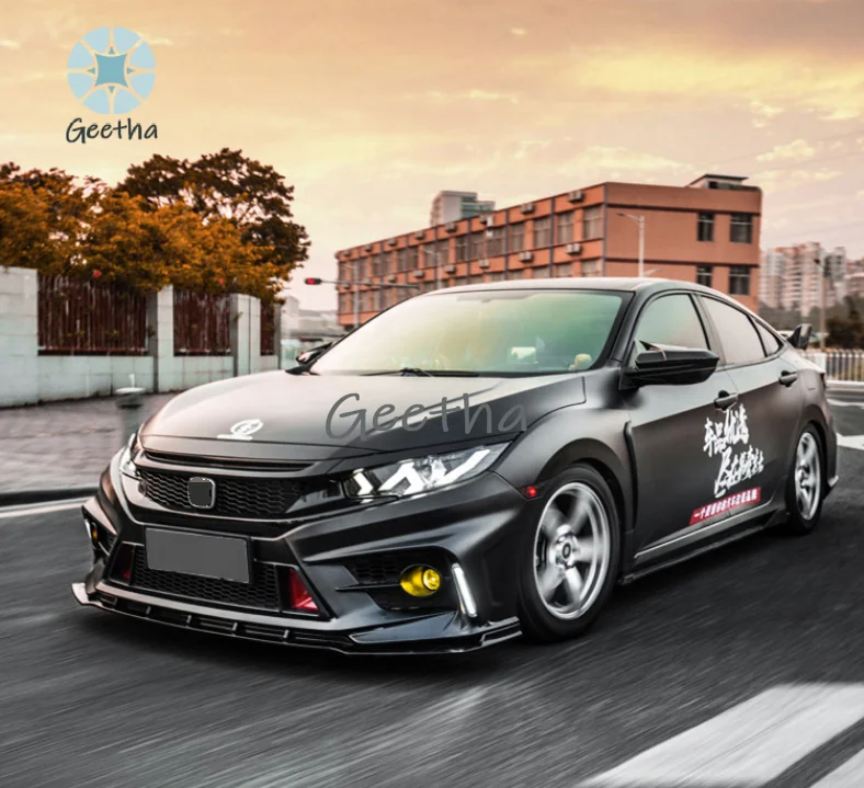 Car Bumper Typer Style Body Kits for Honda Civic Front Bumper Rear Bumper Side Skirts
Car Bumper Typer Style Body Kits for Honda Civic Front Bumper Rear Bumper Side Skirts