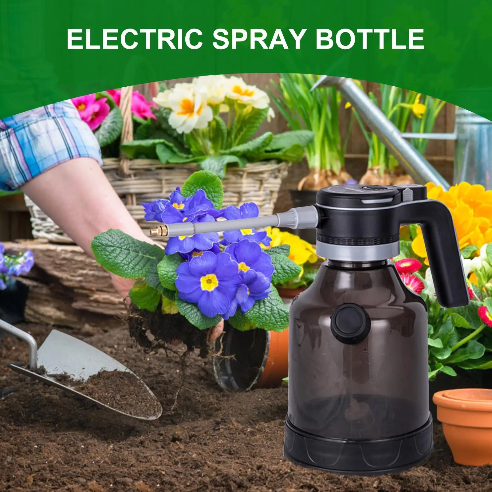 Electric Sprayer 3L Rechargeable Watering Can With Adjustable Nozzle Electric Plant Mister For Patio Lawn Indoor Outdoor
Electric Sprayer 3L Rechargeable Watering Can With Adjustable Nozzle Electric Plant Mister For Patio Lawn Indoor Outdoor