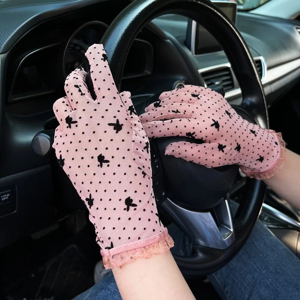 2024 Touch Screen Lace Gloves Highly Elastic Anti-uv Bridal Wedding Gloves Breathable Loose Sunscreen Gloves Summer
2024 Touch Screen Lace Gloves Highly Elastic Anti-uv Bridal Wedding Gloves Breathable Loose Sunscreen Gloves Summer