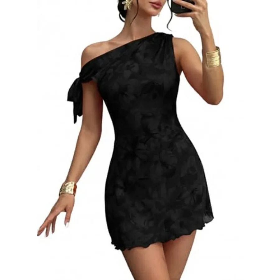Acelitt Womens Summer Floral Off Shoulder Dress, S-XXL
Acelitt Womens Summer Floral Off Shoulder Dress, S-XXL