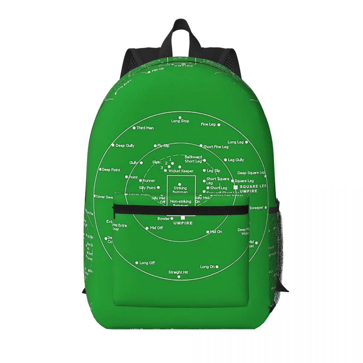 Cricket Pitch Positions- Fielding Positions Diagram Student Backpack School Bag Hiking Travel Daypack Bookbag Shoulder Bags
Cricket Pitch Positions- Fielding Positions Diagram Student Backpack School Bag Hiking Travel Daypack Bookbag Shoulder Bags