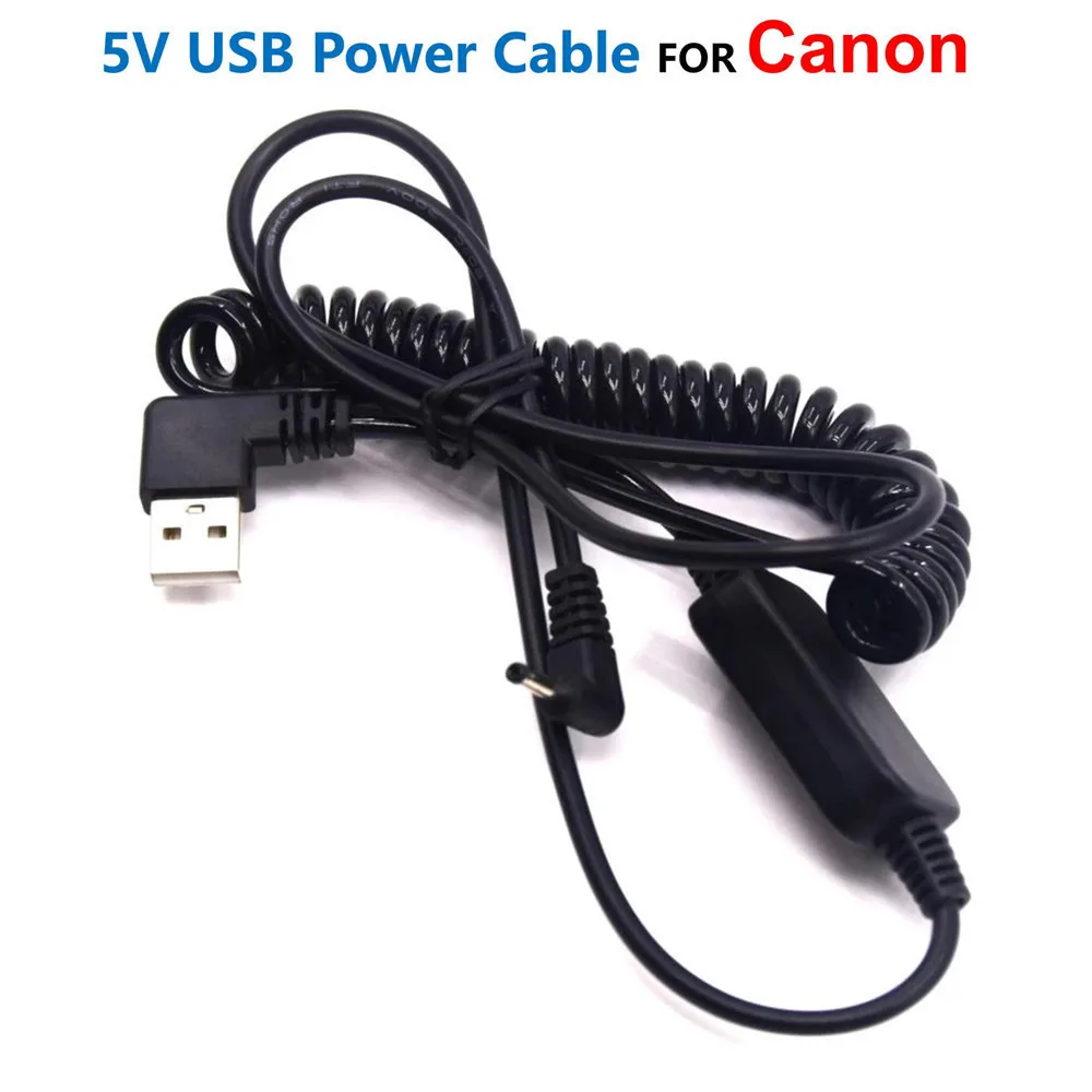 USB Power Adapter Spring Cable CA-PS700 For Canon Camera DR-E5 DR-E8 DR-E10 DR-E12 DR-E15 DR-20 DR-50 DR-80 DR700 DC Coupler
USB Power Adapter Spring Cable CA-PS700 For Canon Camera DR-E5 DR-E8 DR-E10 DR-E12 DR-E15 DR-20 DR-50 DR-80 DR700 DC Coupler