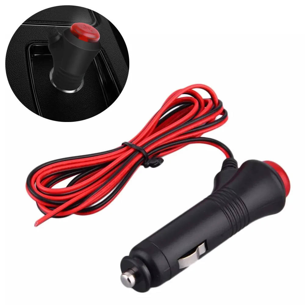 Car Cigarette Lighter Socket Plug Connector 1.5 Meter Cable 12V 24V Car Charger On Off Switch Universal for Car Light
Car Cigarette Lighter Socket Plug Connector 1.5 Meter Cable 12V 24V Car Charger On Off Switch Universal for Car Light