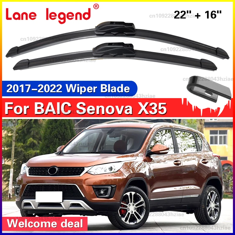 2 шт. для BAIC Senova X35 2017-2022: передние щетки стеклоочистителя, аксессуары для лобового стекла 2018 2019 2020 2021 2022
2 шт. для BAIC Senova X35 2017-2022: передние щетки стеклоочистителя, аксессуары для лобового стекла 2018 2019 2020 2021 2022