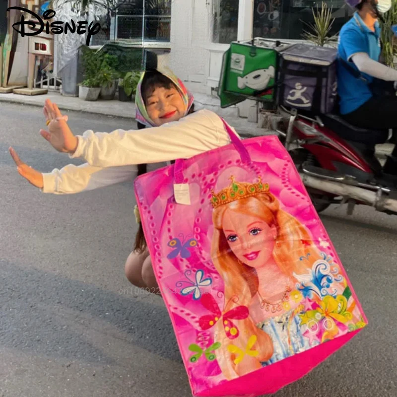 Miniso Fashion Large Capacity Shopping Bags Y2k Girl Cartoon Storage Shoulder Bags Women Travel Duffle Woven Bag Female
Miniso Fashion Large Capacity Shopping Bags Y2k Girl Cartoon Storage Shoulder Bags Women Travel Duffle Woven Bag Female
