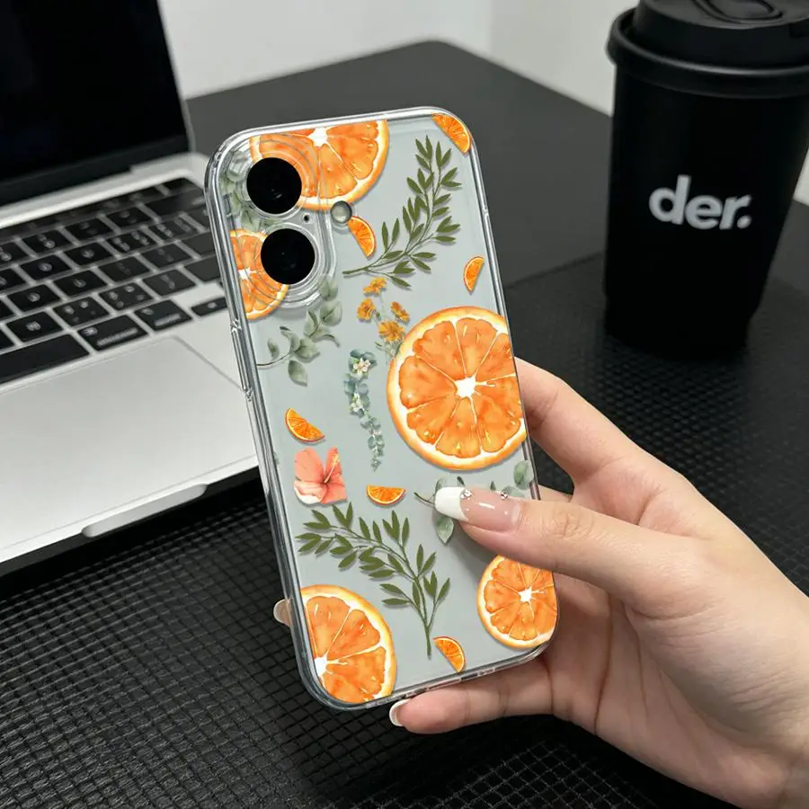 Orange Slice And Leaf Print Soft Phone Cover Case for Honor X9a X8 90 Lite X8b X9b X7b X8a
Orange Slice And Leaf Print Soft Phone Cover Case for Honor X9a X8 90 Lite X8b X9b X7b X8a