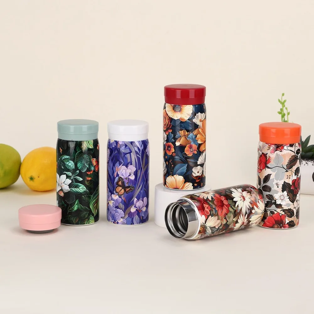 Cute 304 Stainless Steel Insulated Cup Double Wall 200ml Coffee Mug Printed Mini Water Bottle Outdoor Travel
Cute 304 Stainless Steel Insulated Cup Double Wall 200ml Coffee Mug Printed Mini Water Bottle Outdoor Travel