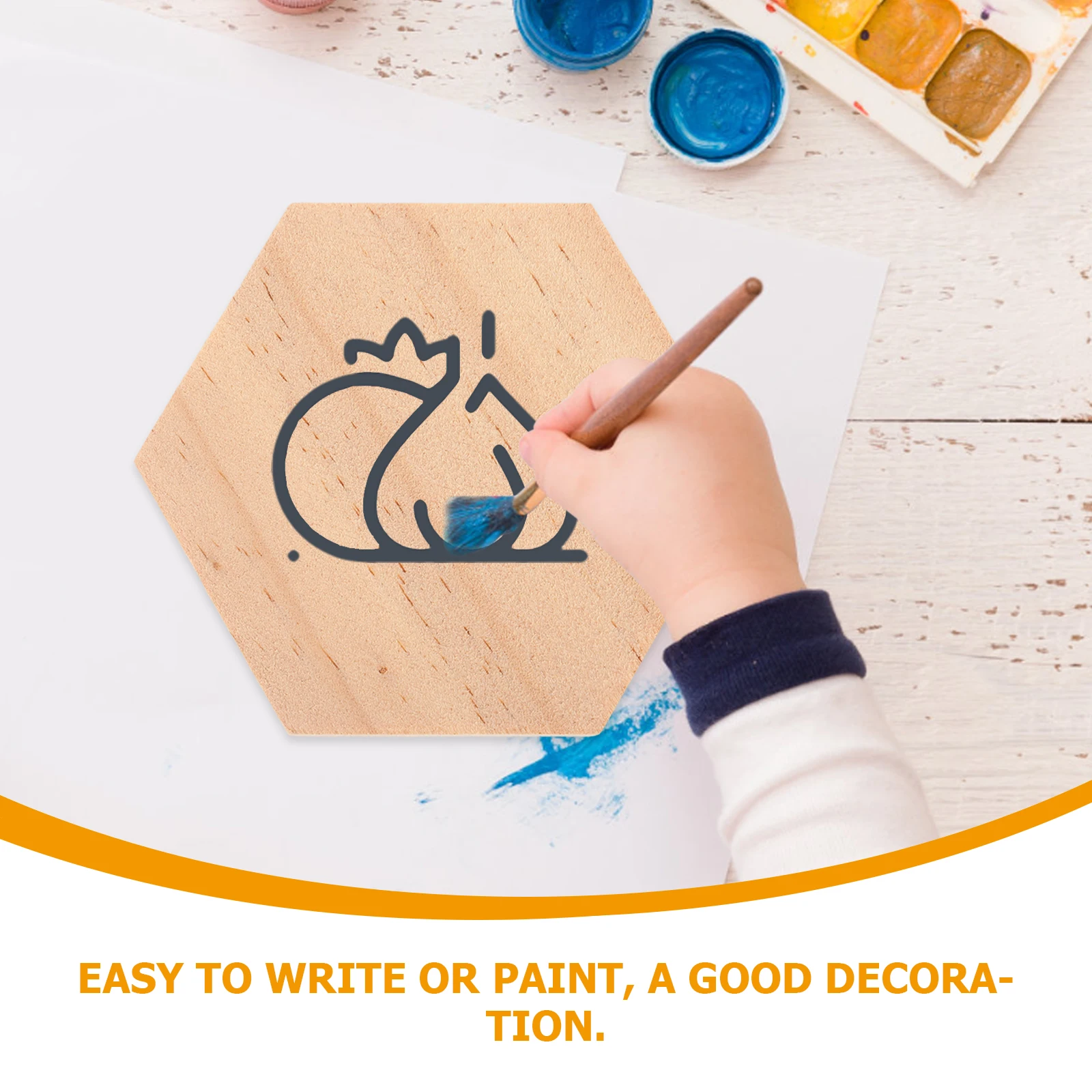 DIY Wooden Decorative Slices Natural Wood Hexagon Shape Smooth Surface for Painting Wedding Christmas Decorations Handmade
DIY Wooden Decorative Slices Natural Wood Hexagon Shape Smooth Surface for Painting Wedding Christmas Decorations Handmade