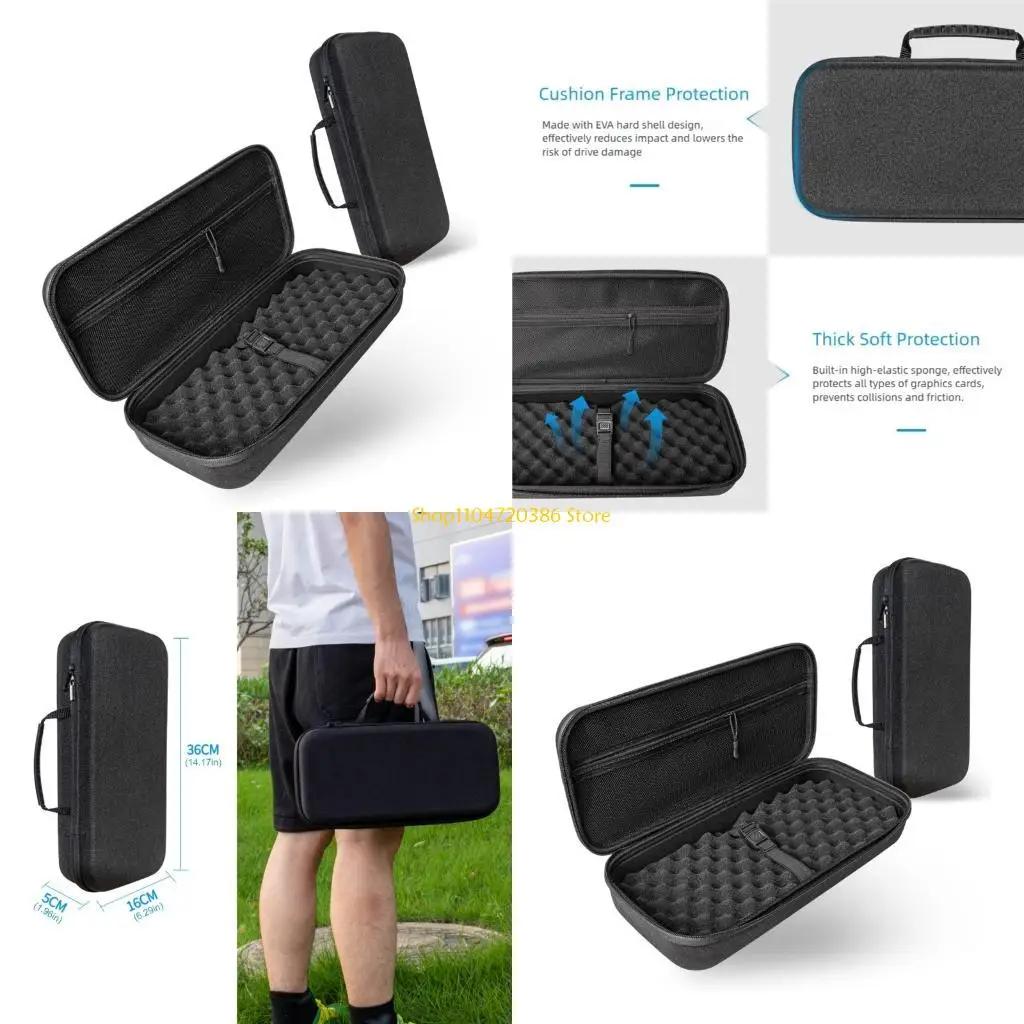 K0EA Hard Protective Case for RTX4060 RTX4070i RTX4080S RTX4090 Graphics Cards Travel Carrying Bag with Handle Storage Box
K0EA Hard Protective Case for RTX4060 RTX4070i RTX4080S RTX4090 Graphics Cards Travel Carrying Bag with Handle Storage Box