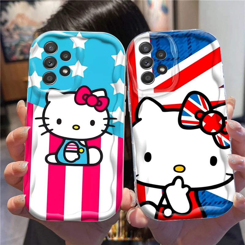 N-National Flag Art Hello Kitty For Samsung A55 A54 A53 A52 A35 A34 A33 A32 A25 A24 A23 A22 A21S A15 A13 A14 5G Wave Oil Back
N-National Flag Art Hello Kitty For Samsung A55 A54 A53 A52 A35 A34 A33 A32 A25 A24 A23 A22 A21S A15 A13 A14 5G Wave Oil Back