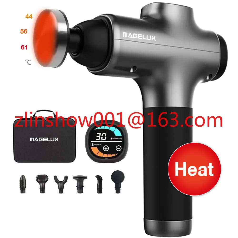 Professional General Deep Fascia Massage Gun Health Care Products Muscle 9 Degree Heating and Cold Massage Gun
Professional General Deep Fascia Massage Gun Health Care Products Muscle 9 Degree Heating and Cold Massage Gun