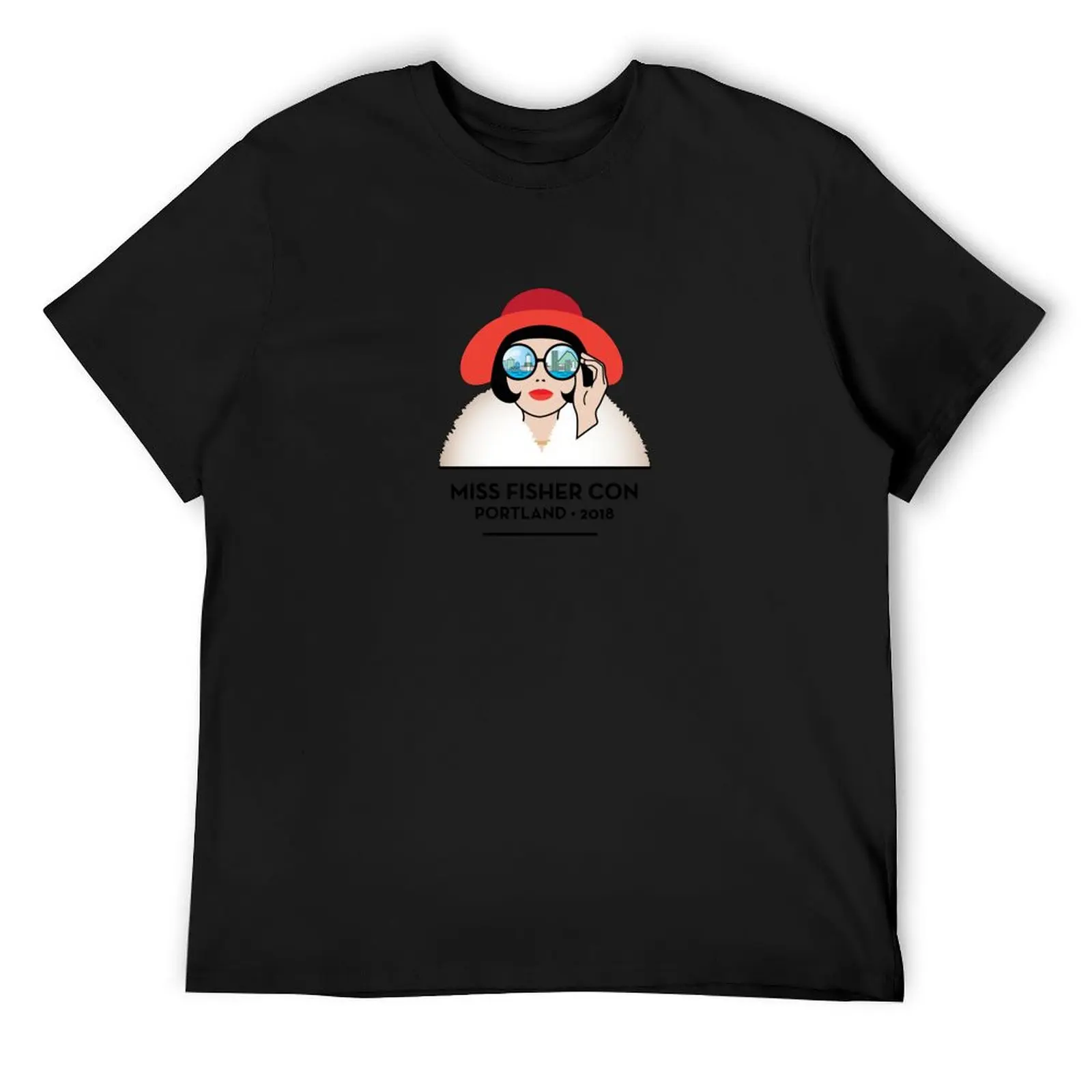 Miss Fisher Con 2018 - Portland T-Shirt summer clothes Blouse anime tshirt korean fashion vintage t shirt men
Miss Fisher Con 2018 - Portland T-Shirt summer clothes Blouse anime tshirt korean fashion vintage t shirt men