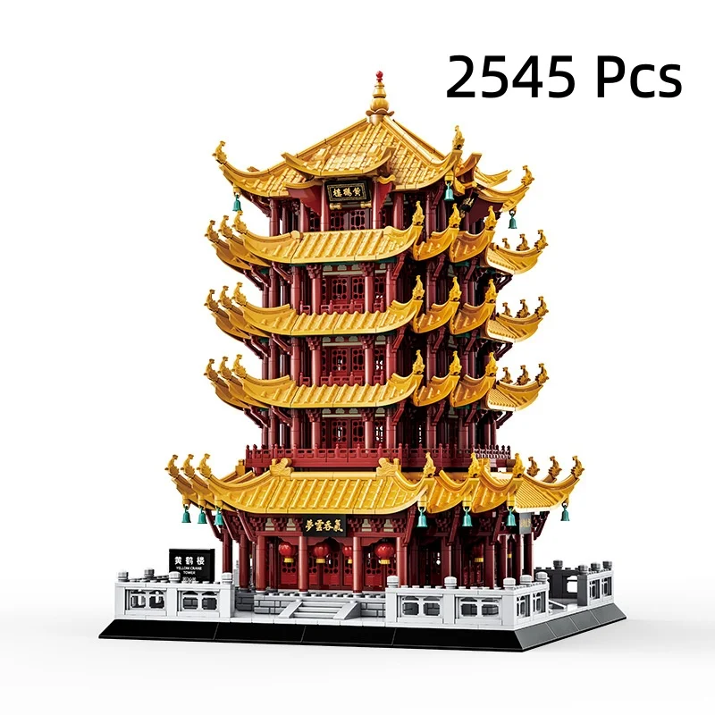 Children's Toy Miniature Yellow Crane Tower Building Blocks Particle Assembly National Style Boys' Playset from Wuhan Hubei
Children's Toy Miniature Yellow Crane Tower Building Blocks Particle Assembly National Style Boys' Playset from Wuhan Hubei