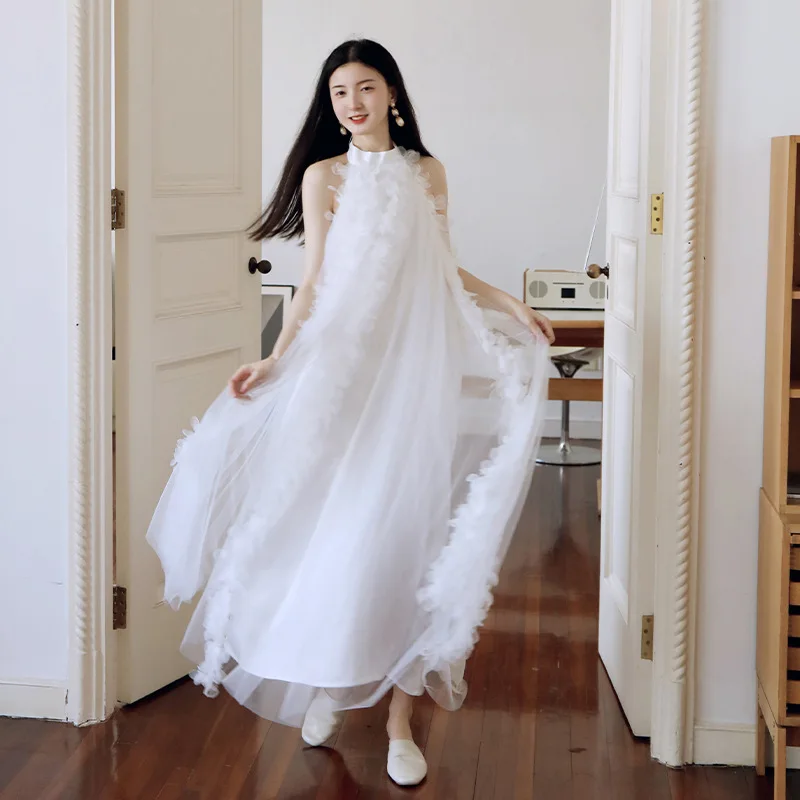 Morning Gowns Dress on the Run Wedding White Light Photo Trip Shoot Mesh French
Morning Gowns Dress on the Run Wedding White Light Photo Trip Shoot Mesh French