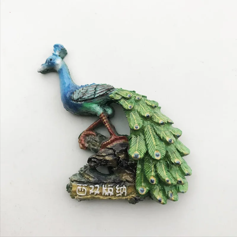 Fridge Magnet Personalized China Xishuangbanna Peacock Resin Decoration Craft Tourism Souvenir Message Post
Fridge Magnet Personalized China Xishuangbanna Peacock Resin Decoration Craft Tourism Souvenir Message Post