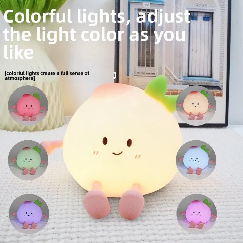 Силиконовый ночник Squishy Peach - перезаряжаемая светодиодная лампа с регулировкой яркости, милый декор для спальни и прекрасный подарок для детей, девочек и женщин.
Силиконовый ночник Squishy Peach - перезаряжаемая светодиодная лампа с регулировкой яркости, милый декор для спальни и прекрасный подарок для детей, девочек и женщин.