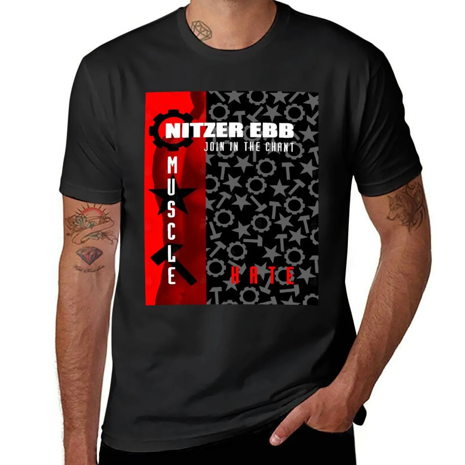 New Nitzer Ebb - Join In The Chant - Muscle And Hate. T-Shirt cute clothes customized t shirts mens vintage t shirts
New Nitzer Ebb - Join In The Chant - Muscle And Hate. T-Shirt cute clothes customized t shirts mens vintage t shirts