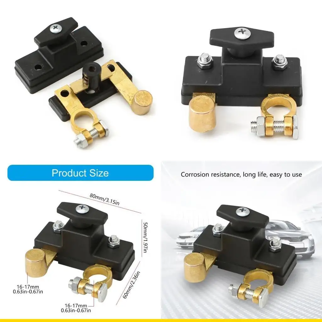 SZCH Battery Isolator Switch Copper Construction for Enhances Conductivity Durability Quick Power Isolation In Vehicles
SZCH Battery Isolator Switch Copper Construction for Enhances Conductivity Durability Quick Power Isolation In Vehicles
