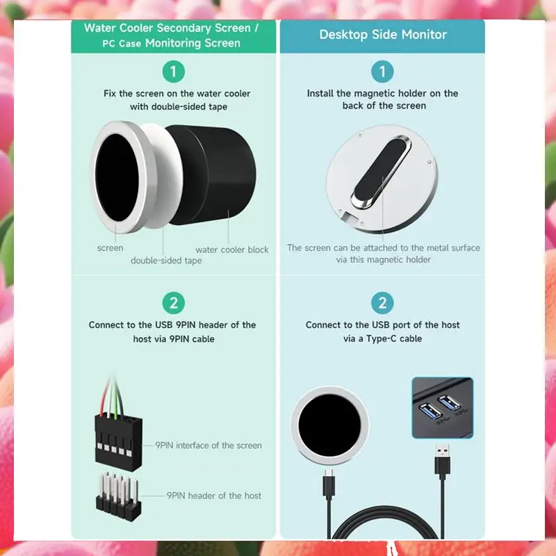 Round Screen USB Drive-Free Water-Cooled +Cpu Temperature Status Monitor Function ,D-ABJU
Round Screen USB Drive-Free Water-Cooled +Cpu Temperature Status Monitor Function ,D-ABJU