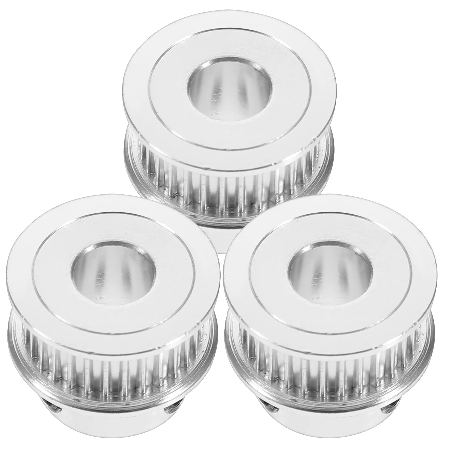 3Pcs 3D Printer Timing Pulley Wheel 30 Teeth Aluminum Alloy Idler Pulley Synchronous Wheel for Cnc Gear Hobbing Drilling
3Pcs 3D Printer Timing Pulley Wheel 30 Teeth Aluminum Alloy Idler Pulley Synchronous Wheel for Cnc Gear Hobbing Drilling