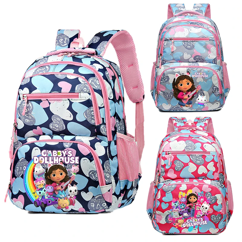 New Gabby Dollhouse Large Capacity Backpack Boy Girl Kawaii Anime Schoolbag Student Cartoon Fashion Bookbag Back To School Gifts
New Gabby Dollhouse Large Capacity Backpack Boy Girl Kawaii Anime Schoolbag Student Cartoon Fashion Bookbag Back To School Gifts