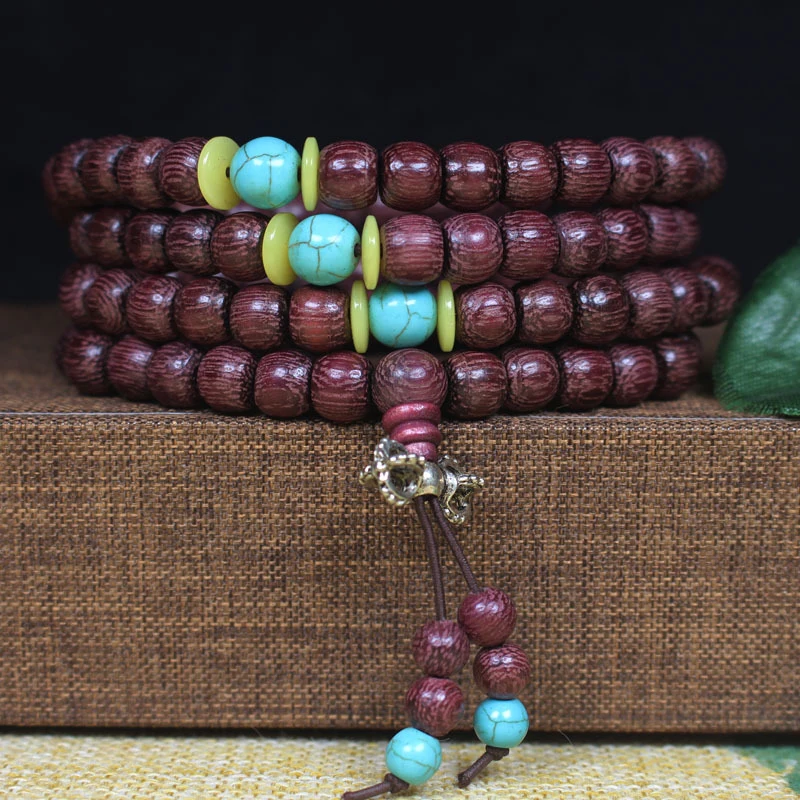 Violet Apple Bead 108 Rose Men's and Women's Bracelet Sandalwood Rosary Beads
Violet Apple Bead 108 Rose Men's and Women's Bracelet Sandalwood Rosary Beads