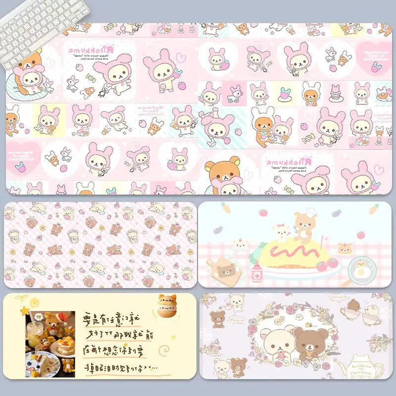 Pink Cute Rilakkumas Bear Leather Desk Pad Protector Non-Slip Large Mouse Pad Home &Office Desk Mat PU Leather Laptop Mouse Pad
Pink Cute Rilakkumas Bear Leather Desk Pad Protector Non-Slip Large Mouse Pad Home &Office Desk Mat PU Leather Laptop Mouse Pad