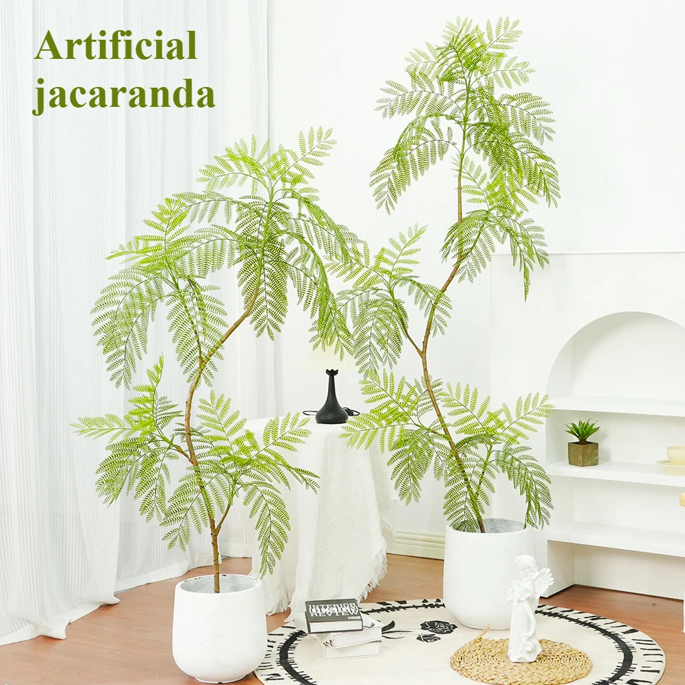 Artificial Jacaranda Large Living Room Floor Decoration Pot 110CM To 170CM Fake Green Plants Home Outdoor Garden Decoration
Artificial Jacaranda Large Living Room Floor Decoration Pot 110CM To 170CM Fake Green Plants Home Outdoor Garden Decoration