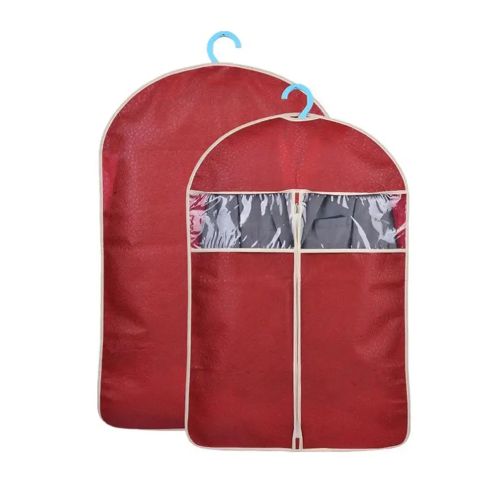 High-end Embossing Clothes Cover Suit Storage Bag Garment Organizer Protector Case Size S (Dark Red)
High-end Embossing Clothes Cover Suit Storage Bag Garment Organizer Protector Case Size S (Dark Red)