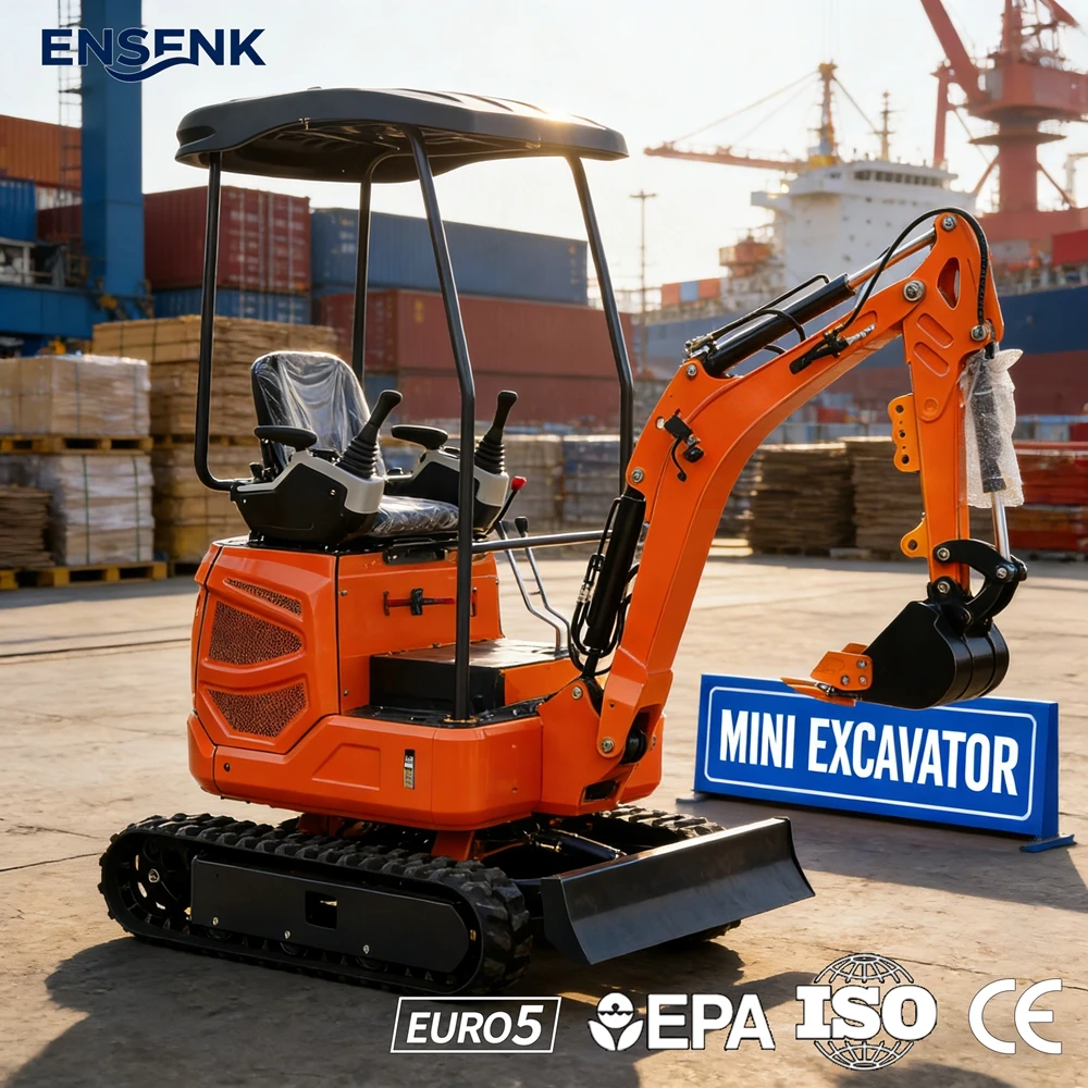 Mini Excavator 1.5Ton 1.8Ton 3.0Ton Construction 0.8Ton Multifunctional Agricultural CE Epa Euro5 Factory Direct
Mini Excavator 1.5Ton 1.8Ton 3.0Ton Construction 0.8Ton Multifunctional Agricultural CE Epa Euro5 Factory Direct