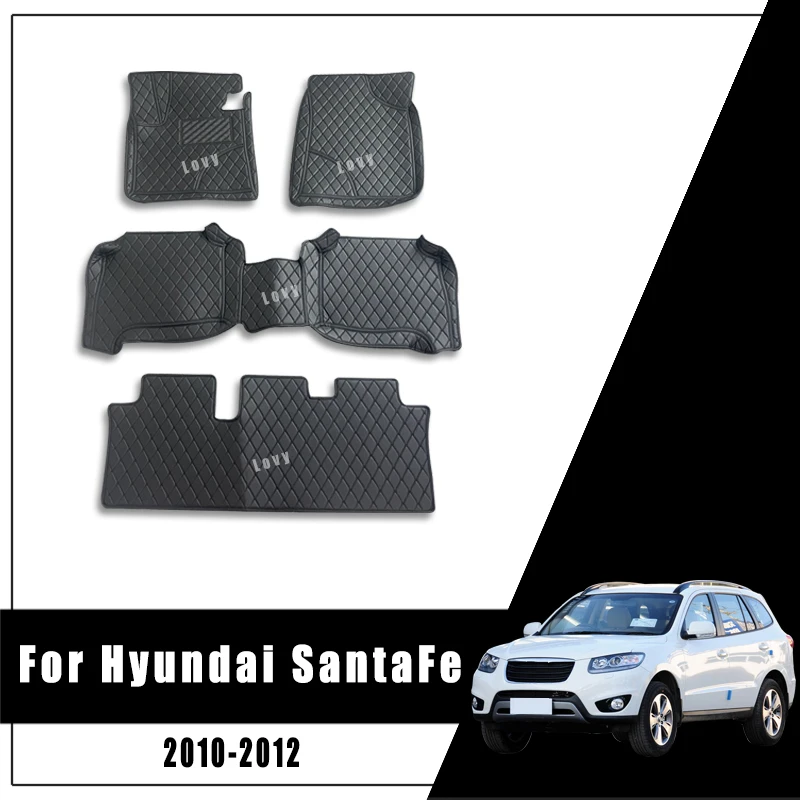 LHD Car Floor Mat For Hyundai Santa Fe 2010 2011 2012 (7 Seater) Leather Waterproof Car Carpet Auto Interior Accessories
LHD Car Floor Mat For Hyundai Santa Fe 2010 2011 2012 (7 Seater) Leather Waterproof Car Carpet Auto Interior Accessories