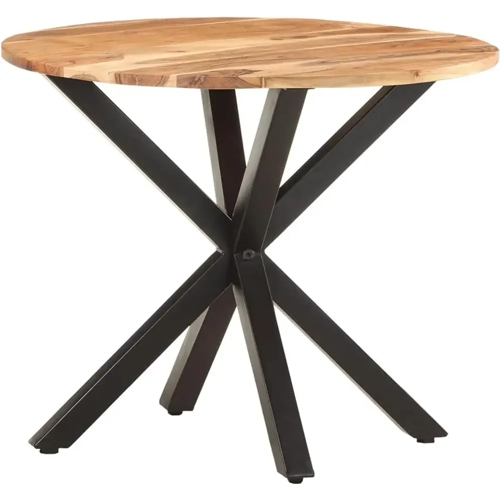 Brown Round Side Table 26.8x26.8x22 Solid Acacia Wood End Table with Hairpin Metal Legs ern Small End Tables or Living Room Bedr
Brown Round Side Table 26.8x26.8x22 Solid Acacia Wood End Table with Hairpin Metal Legs ern Small End Tables or Living Room Bedr