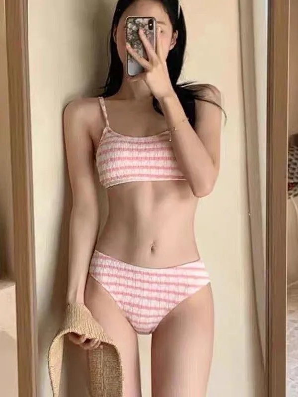Sweet Cute e Bikini Swimsuit Women's 2025 New Sle Small Chest Student Girl Holiday Thermal Spring Swimwear
Sweet Cute e Bikini Swimsuit Women's 2025 New Sle Small Chest Student Girl Holiday Thermal Spring Swimwear