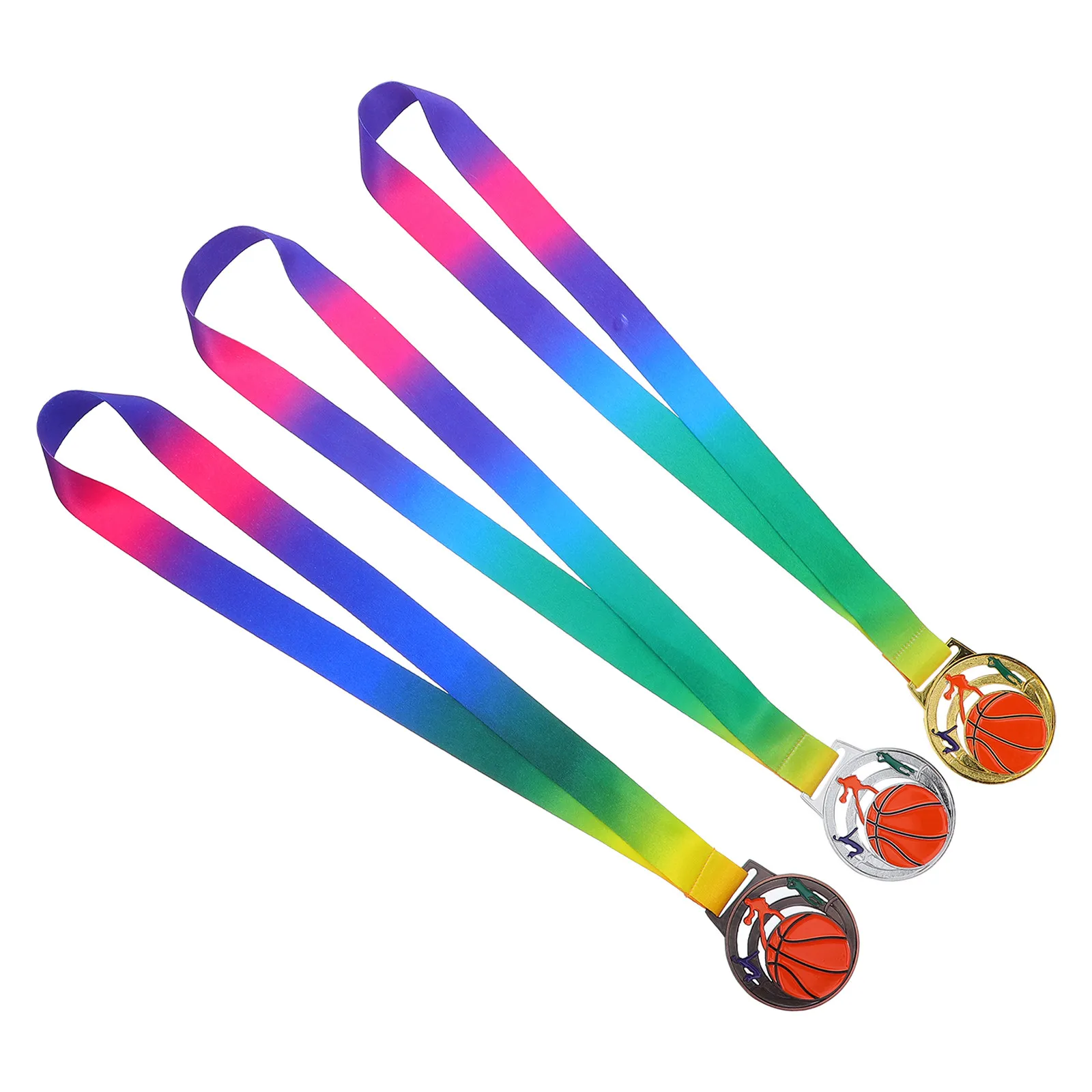 3Pcs Basketball Metal Medals Gold Silver Bronze for School Sports Day Awards Competition Medals Party Prop Trophy Medal
3Pcs Basketball Metal Medals Gold Silver Bronze for School Sports Day Awards Competition Medals Party Prop Trophy Medal