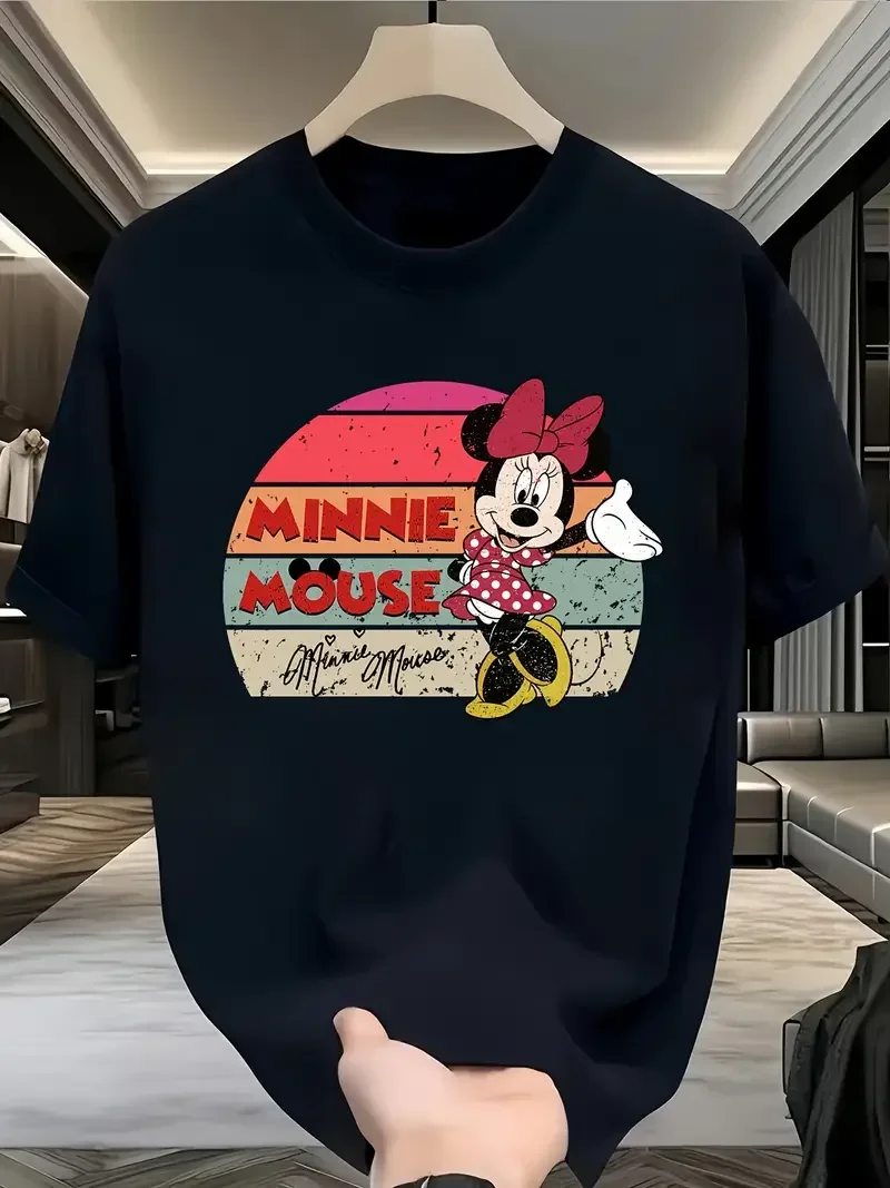 Mickey Mouse T-shirt Disney Cute Couple Gift Unisex Summer Cotton Men Women Top Tee Short Sleeve Oversize Family Vacation Hearts
Mickey Mouse T-shirt Disney Cute Couple Gift Unisex Summer Cotton Men Women Top Tee Short Sleeve Oversize Family Vacation Hearts