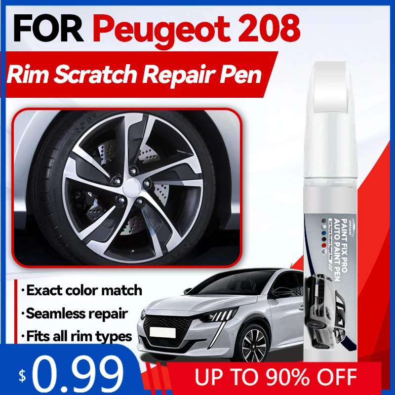 Карандаш для подкраски колесных дисков, эксклюзивно для Peugeot 208 2012-2025 B21 P21, средство для ремонта краски, удаления царапин, DIY A
Карандаш для подкраски колесных дисков, эксклюзивно для Peugeot 208 2012-2025 B21 P21, средство для ремонта краски, удаления царапин, DIY A