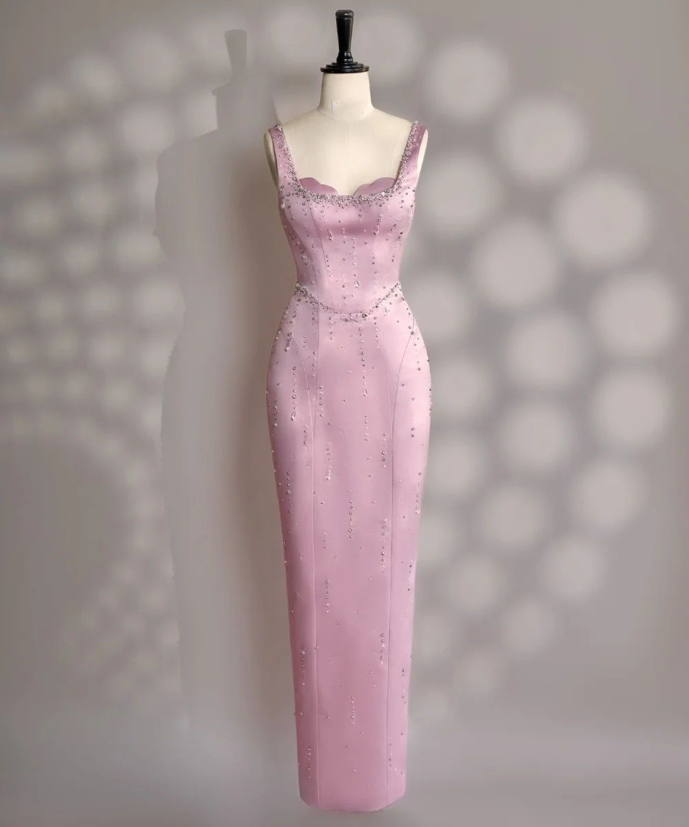 Customized Formal Charmeuse Pleat Sequined Sheath Sweetheart Long Bespoke Occasion Evening Dresses Exquisite
Customized Formal Charmeuse Pleat Sequined Sheath Sweetheart Long Bespoke Occasion Evening Dresses Exquisite