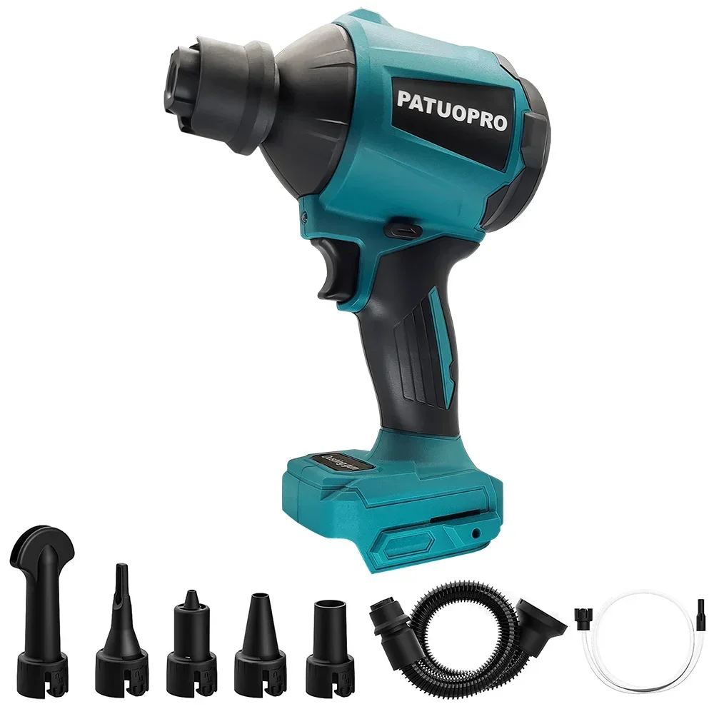 Brushless Air Dust Blower Multifunction Cordless Blower Rechargeable Portable Home Power Tool For Makita 18V Battery(No Battery)
Brushless Air Dust Blower Multifunction Cordless Blower Rechargeable Portable Home Power Tool For Makita 18V Battery(No Battery)