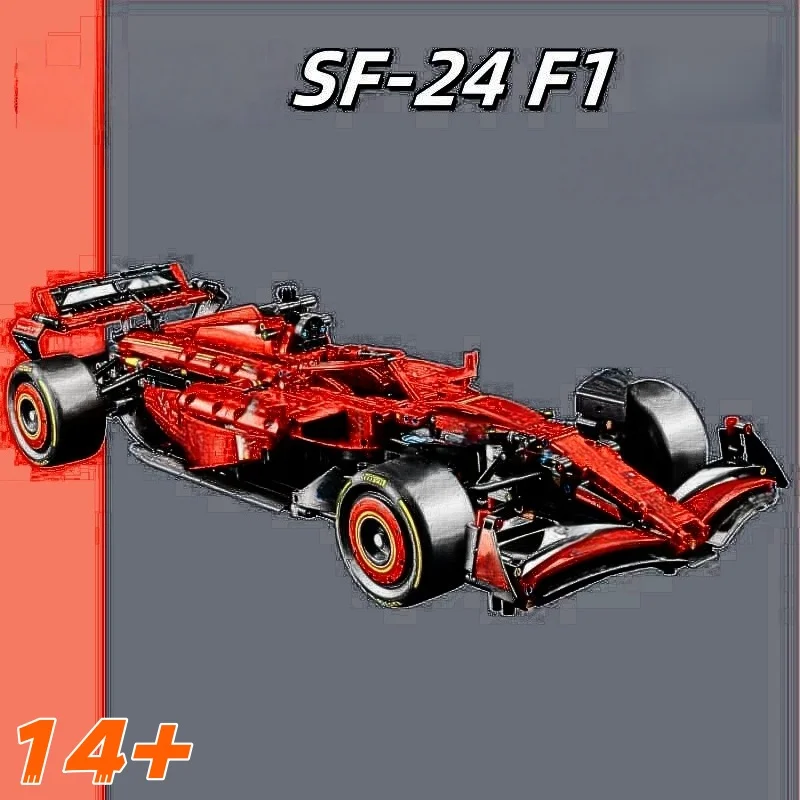 1361 деталь, технический конструктор 1:8, суперкар FIT 42207 SF-24, красный спортивный гоночный автомобиль, строительные блоки, игрушки, подарок на Рождество и день рождения
1361 деталь, технический конструктор 1:8, суперкар FIT 42207 SF-24, красный спортивный гоночный автомобиль, строительные блоки, игрушки, подарок на Рождество и день рождения